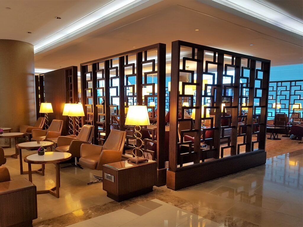 emirates first class lounge zones