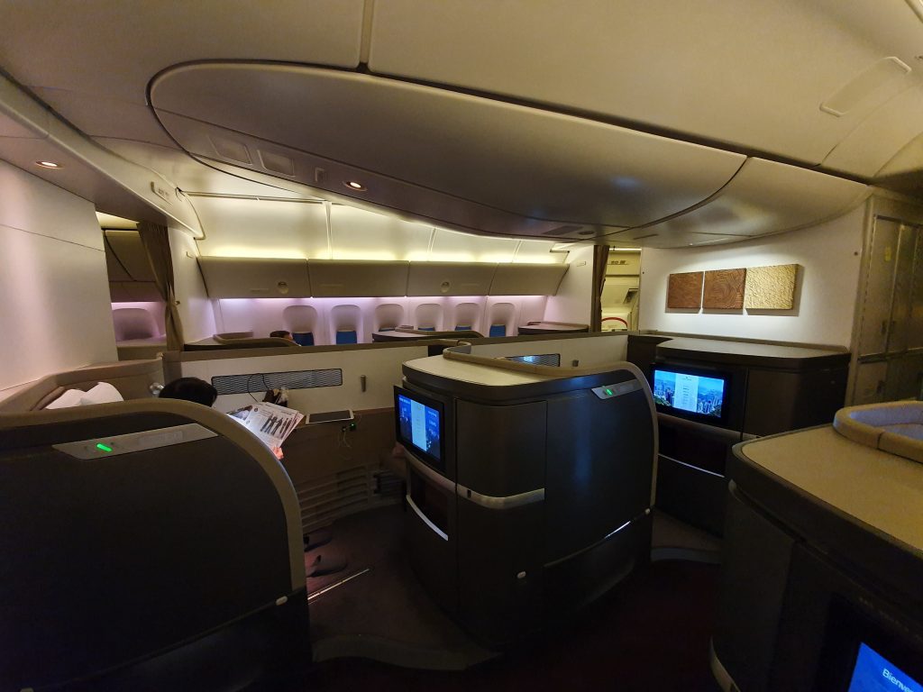 In Form: Enhanced Cathay Pacific First Class to Hong Kong