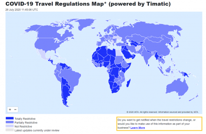 Handy Tool To Keep Track Of International Travel Restrictions