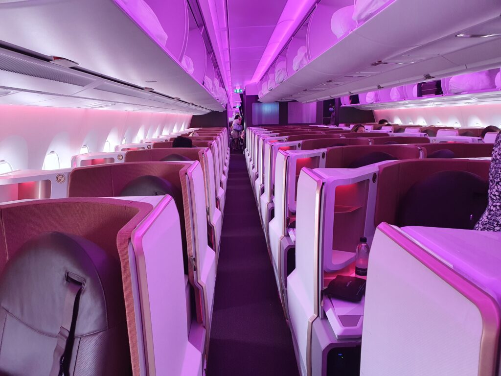 Virgin Atlantic A350 Suites