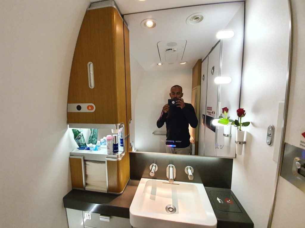 Lufthansa First Class Bathroom