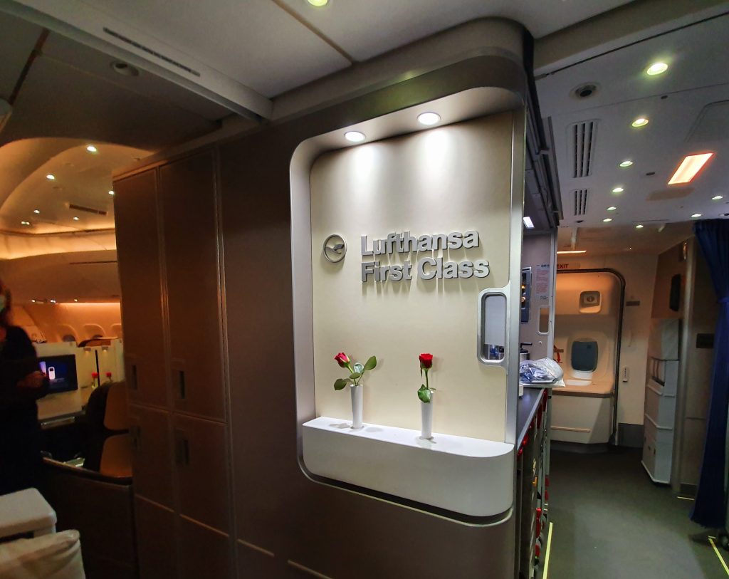 Lufthansa First Class First Class Boarding