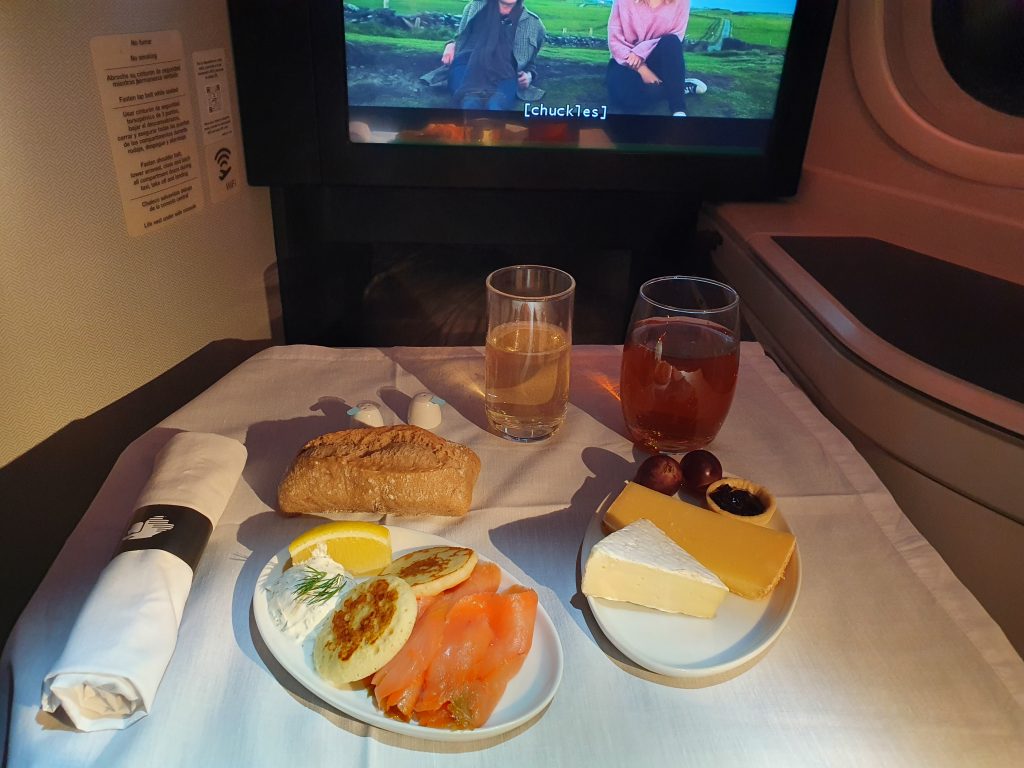 AeroMexico 787 9 Business Class Appetiser