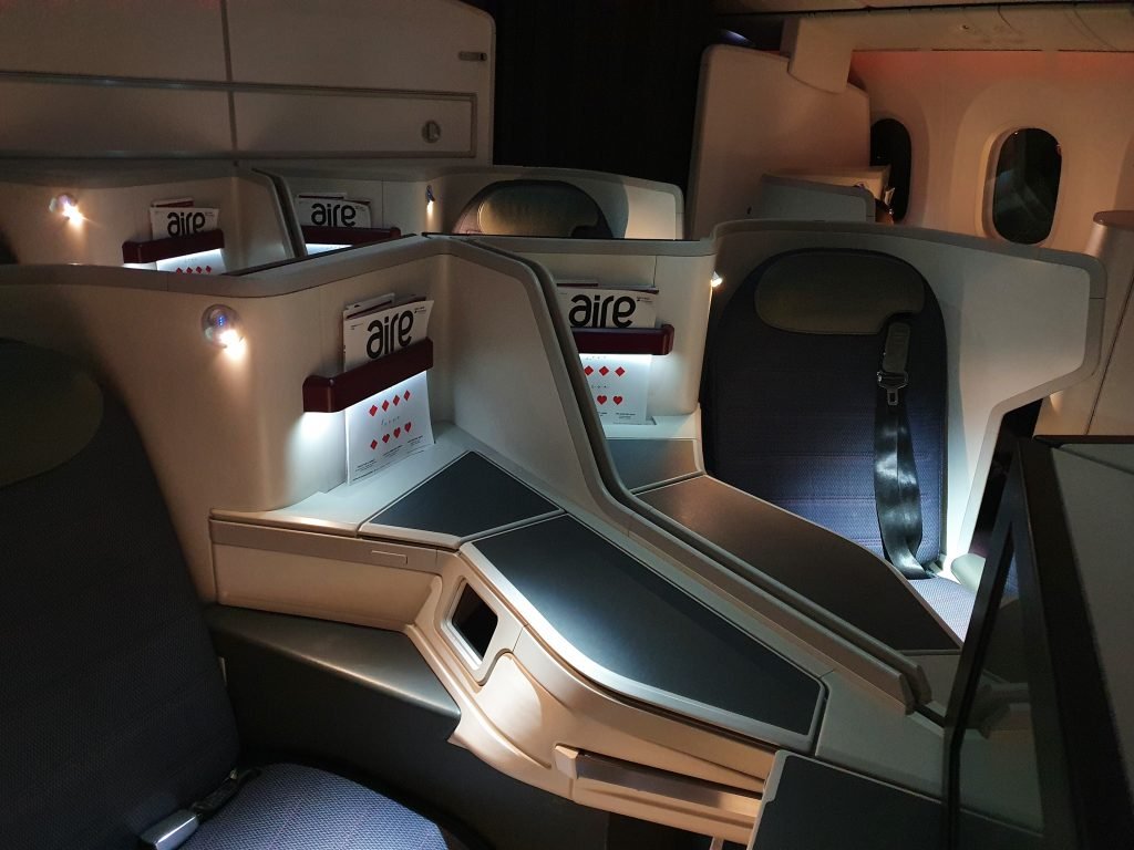 AeroMexico 787 9 Business Class Mini Cabin