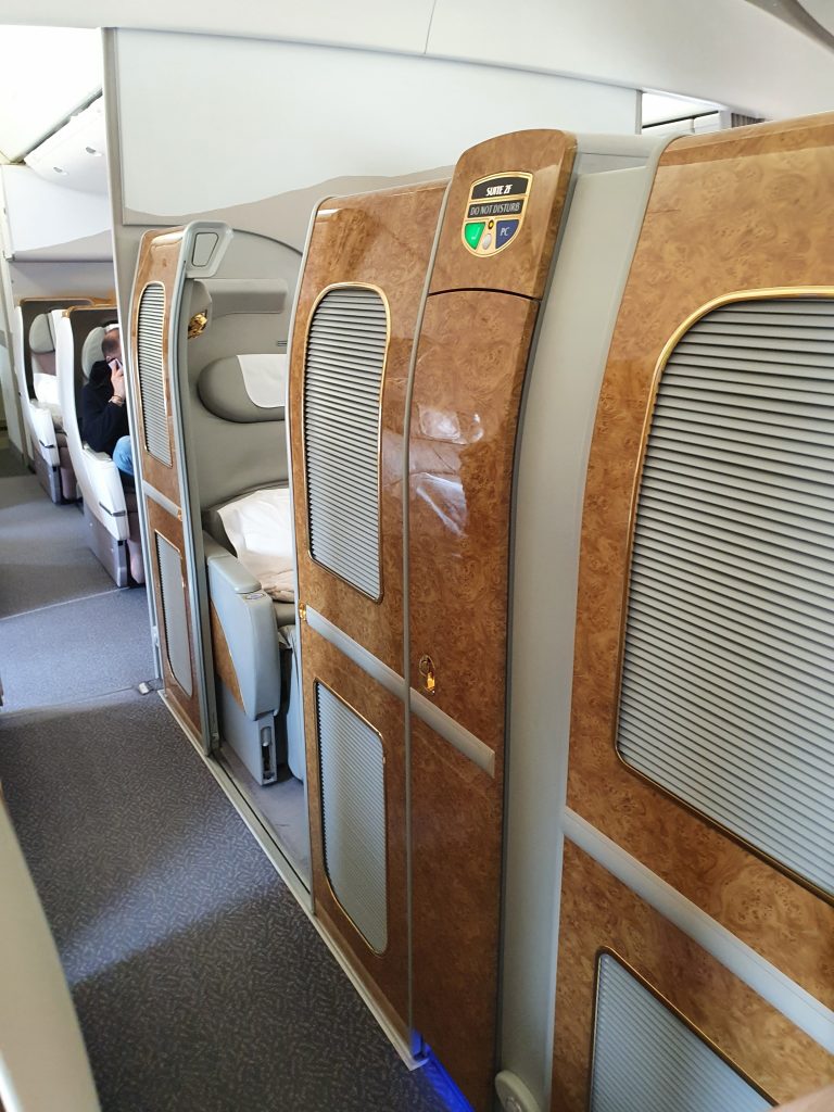 Emirates 777 First Cabin