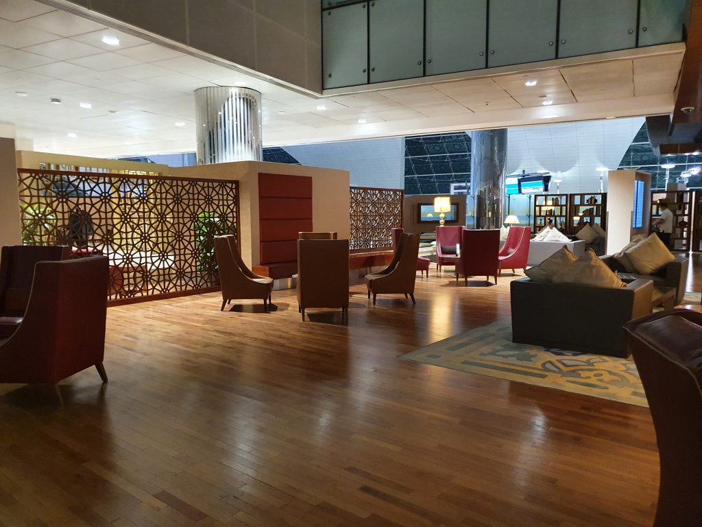 Emirates First Class Lounge Concourse B Quite Evening