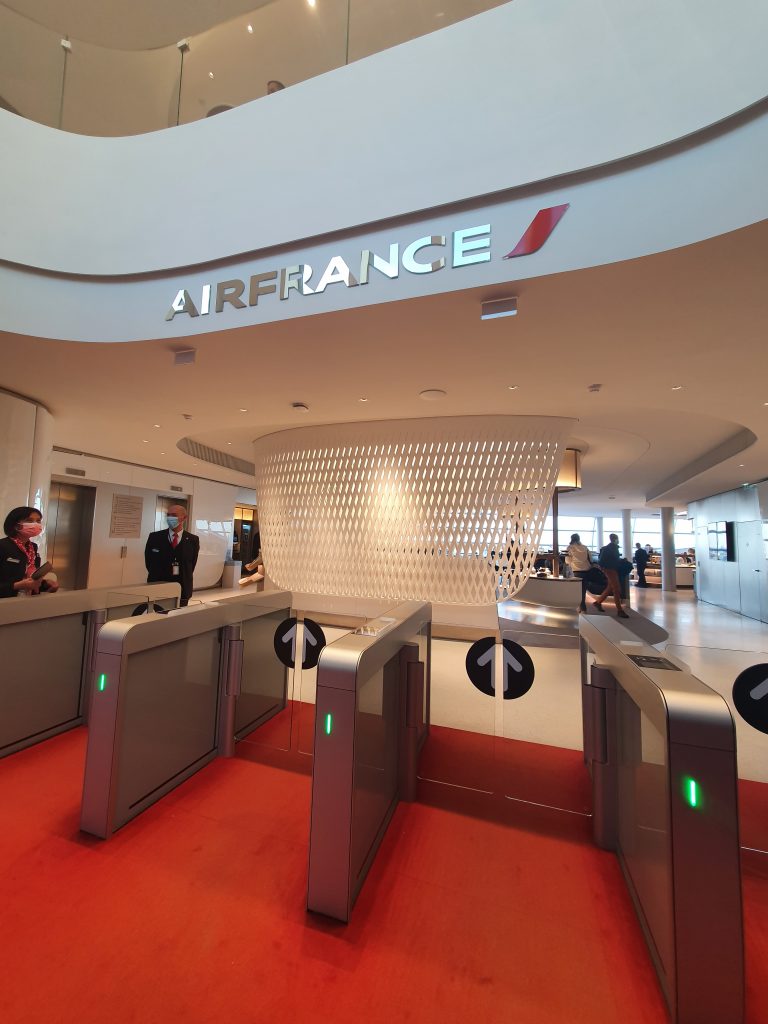 Air France Salone Lounge 2F Entrance Gates
