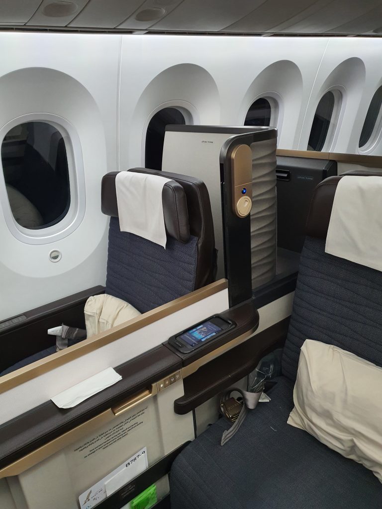 GulfAir FalconGold Seats