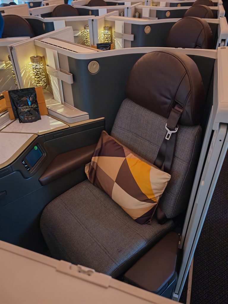 Etihad Business Class On A350 Studio Seat