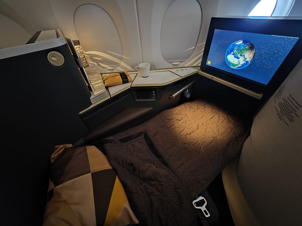 Etihad Business Studio A350 Bed