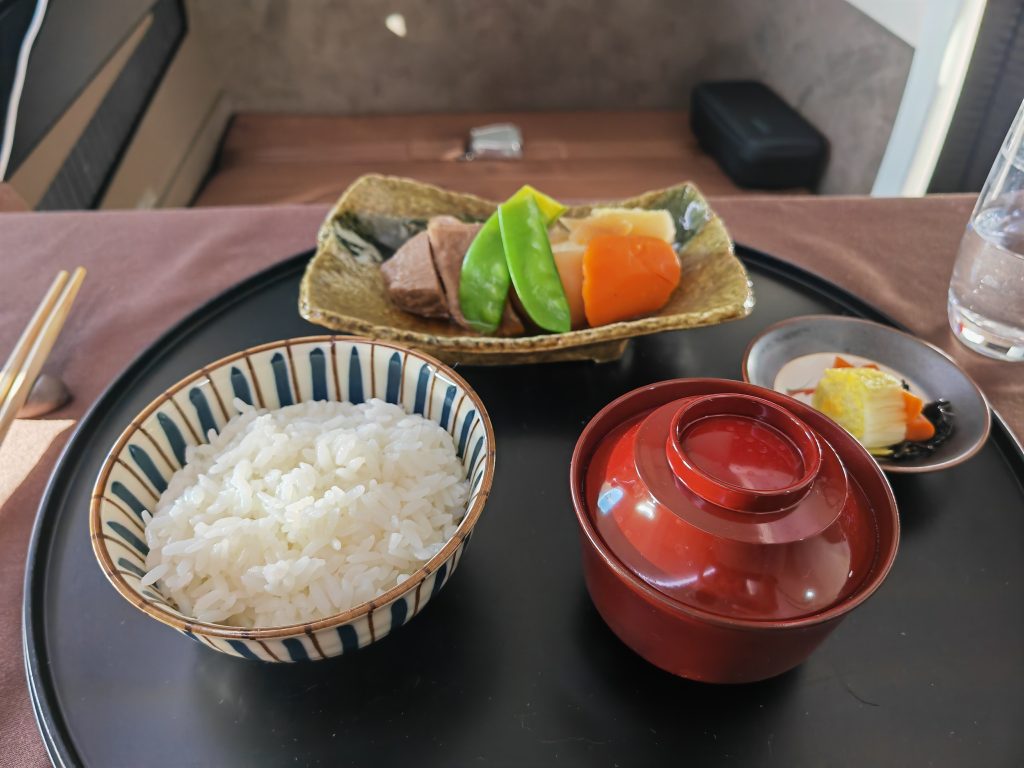 JAL First Class Japanese Stewed Beef