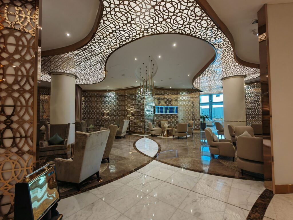 Oman Air First Class Lounge Design
