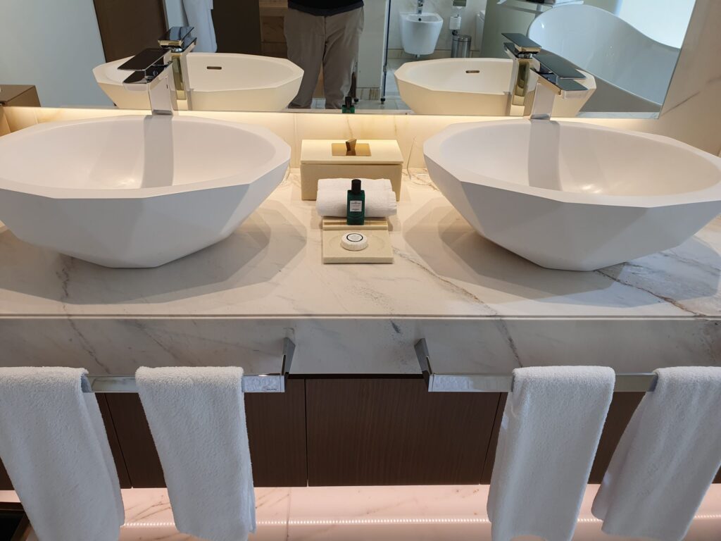 Sofitel Dubai Luxury Bathroom Double Sink