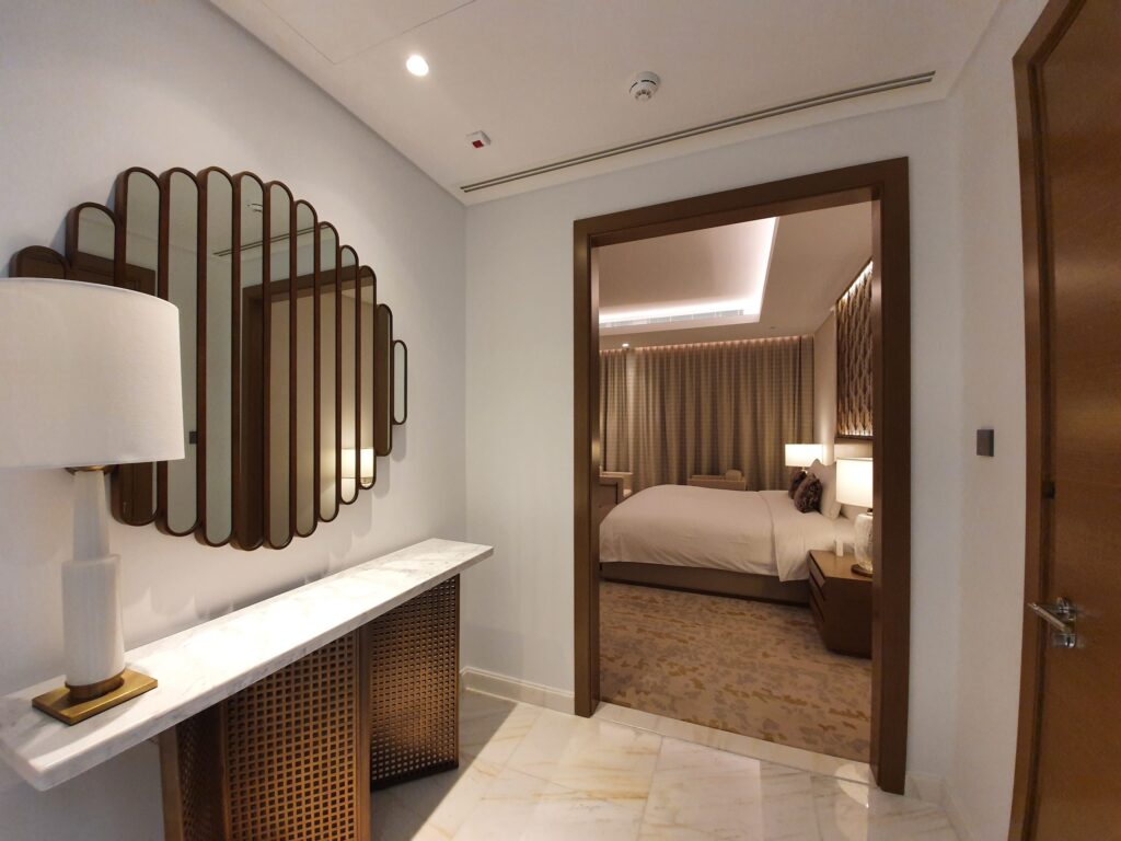 Sofitel Dubai Luxury Club Room Entrance