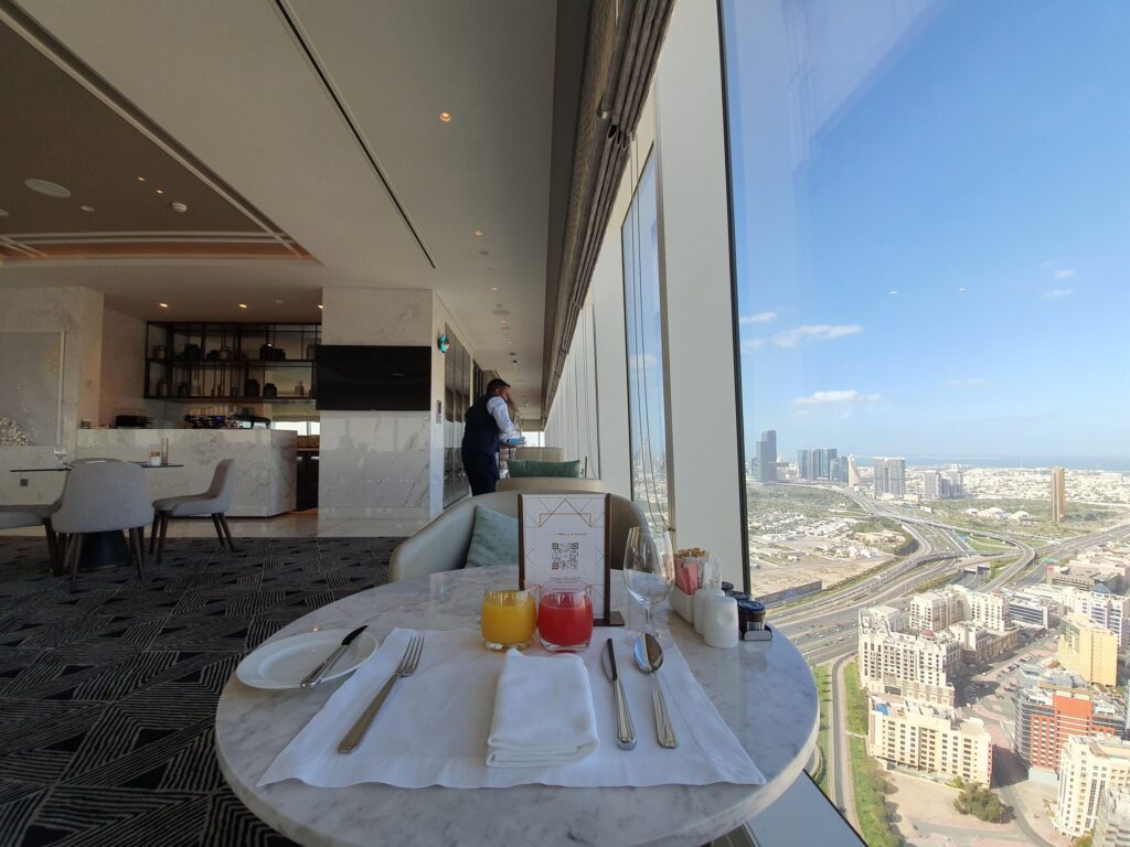 Sofitel Dubai Obelisk Dining Views