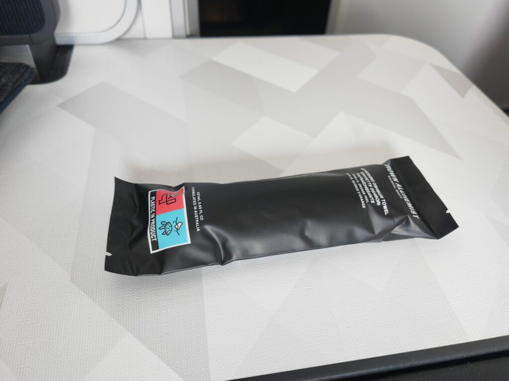 Delta One Suites Refreshing Cold Towel