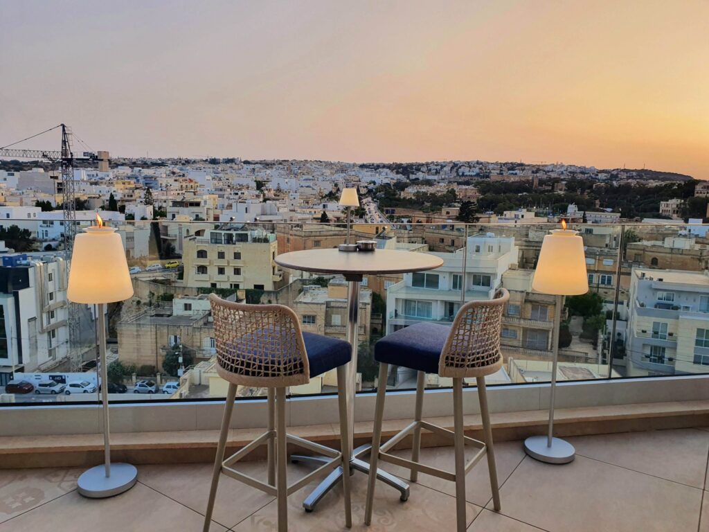 Hyatt Regency Malta Rooftop Dining