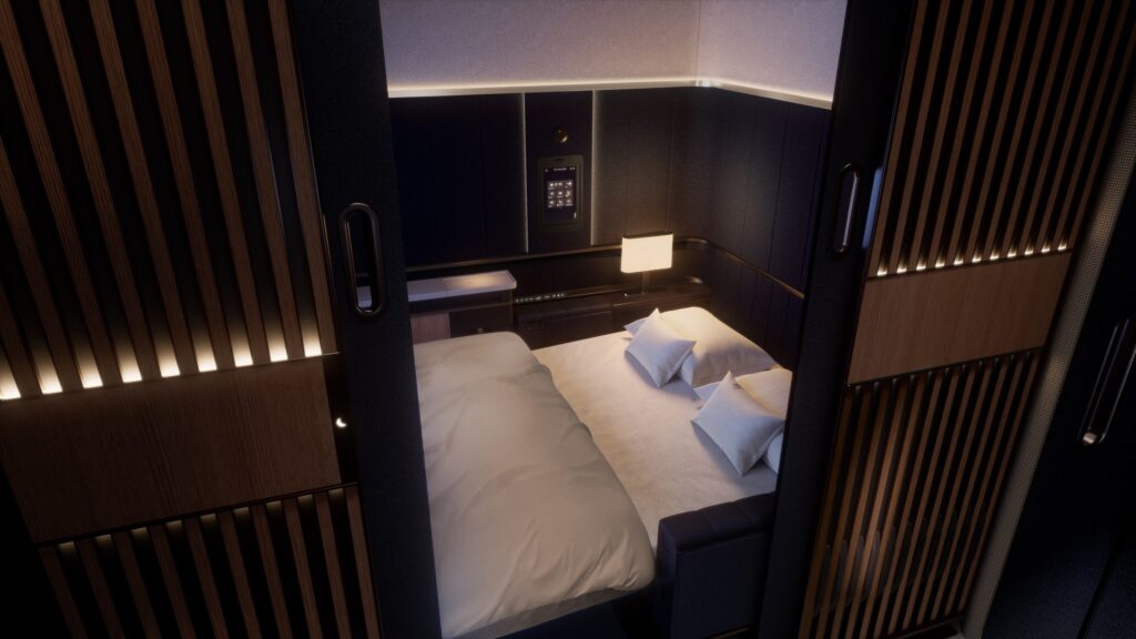 Lufthansa Allegris First Class Suite Plus Doppelbett
