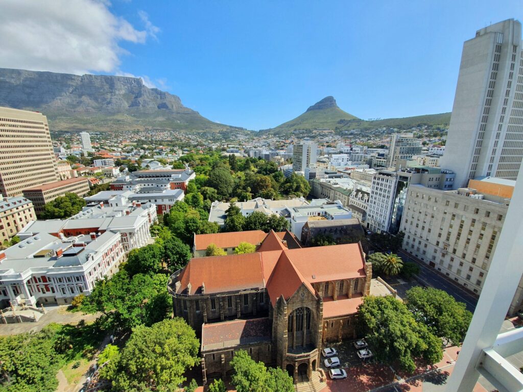 TAJ Hotel Cape Town Presidential Suite Terrace View