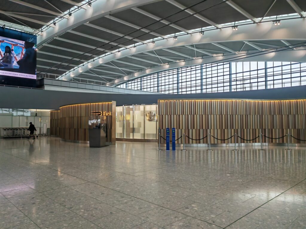 British Airways Terminal 5 First BA Gold Check in