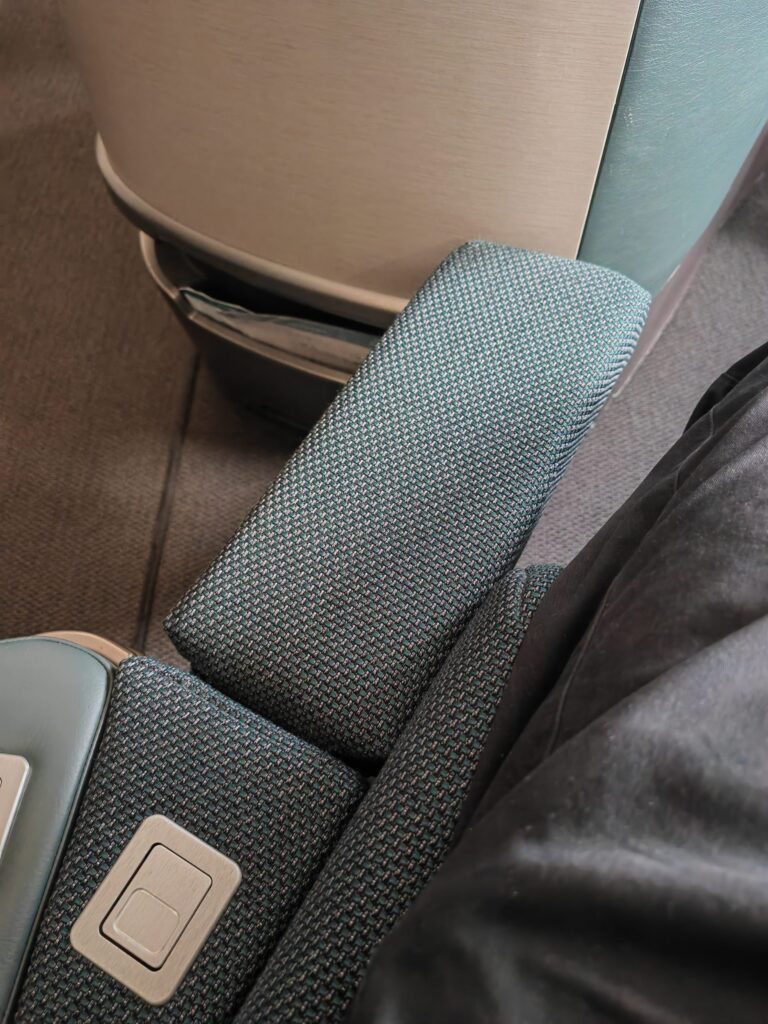 Cathay Pacific A350 Business Class Side Arm Rest