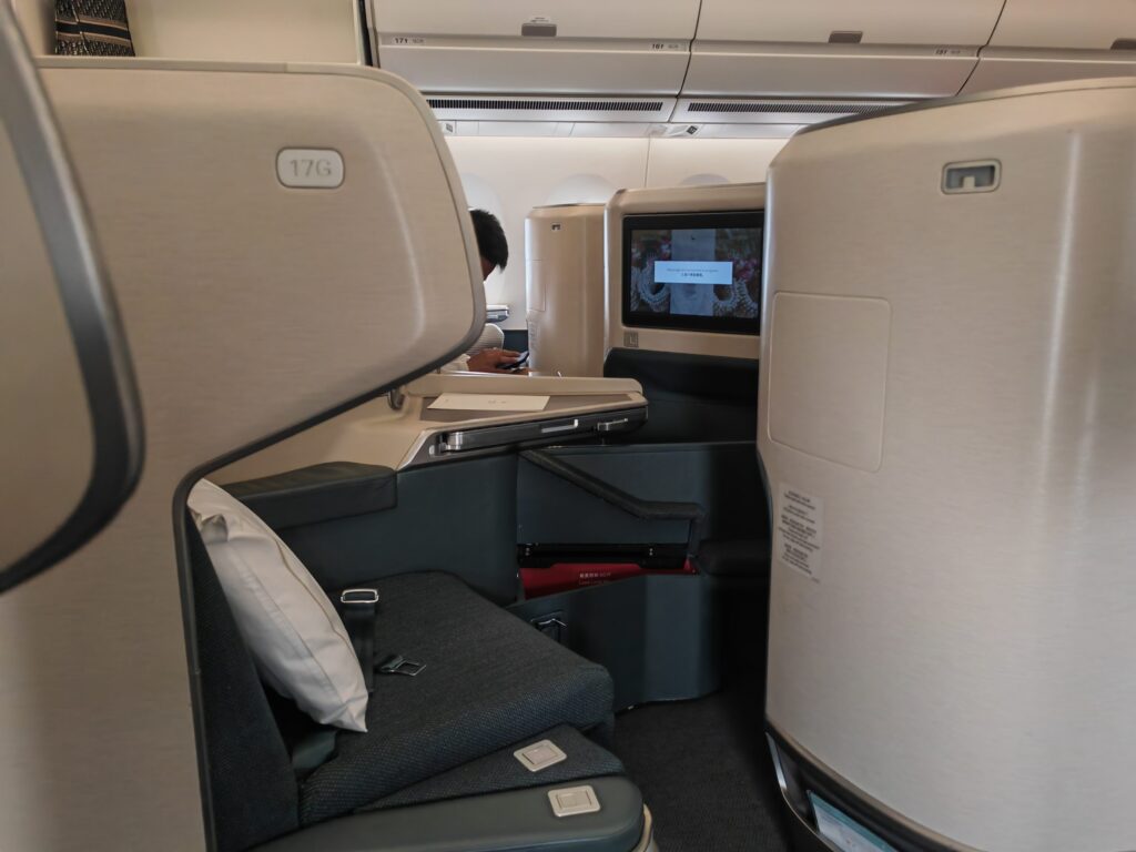 Cathay Pacific A350 View Of Other Seats Across