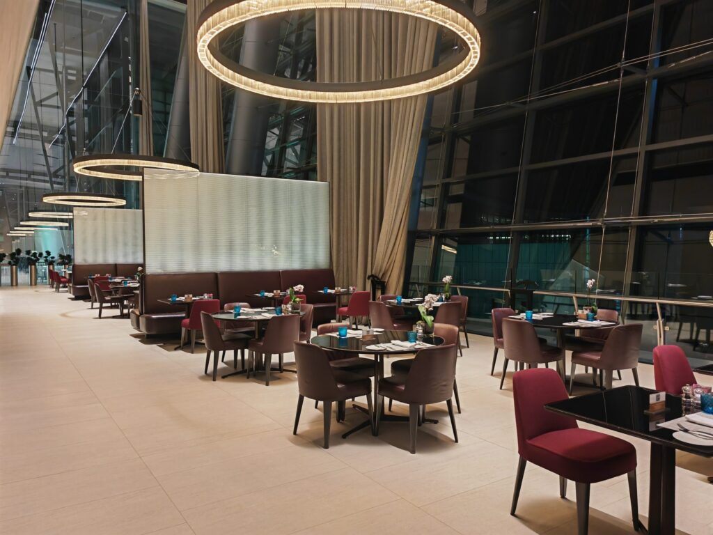 Al Safwa First Class Lounge A la carte Dining Restuarant