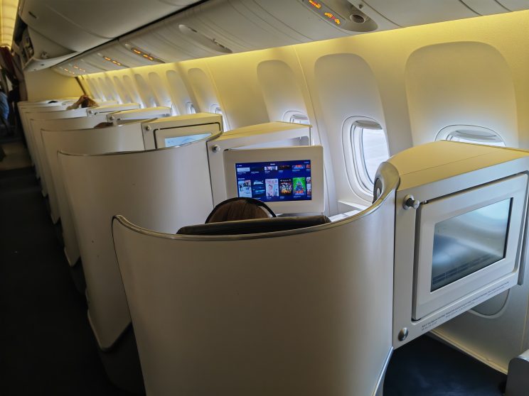 Air France Business Class Seats