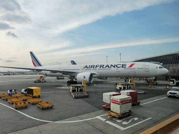 My Air France 777 To New York JFK
