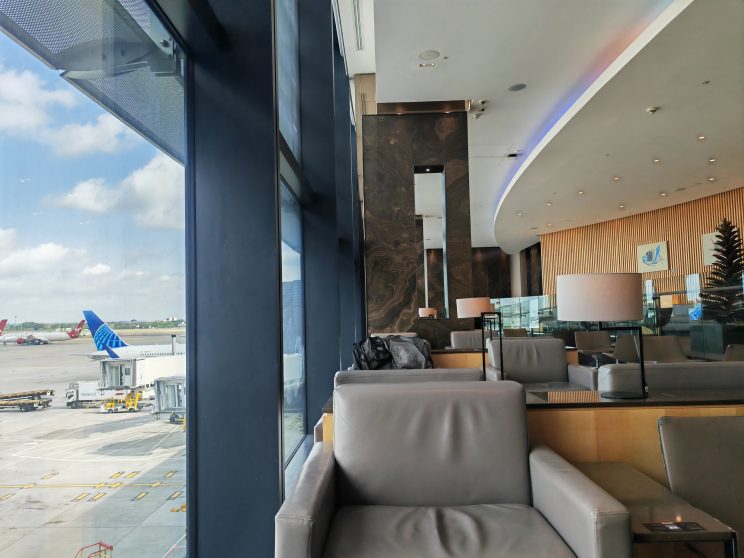 Air Canada Lounge Heathrow Seating And Views