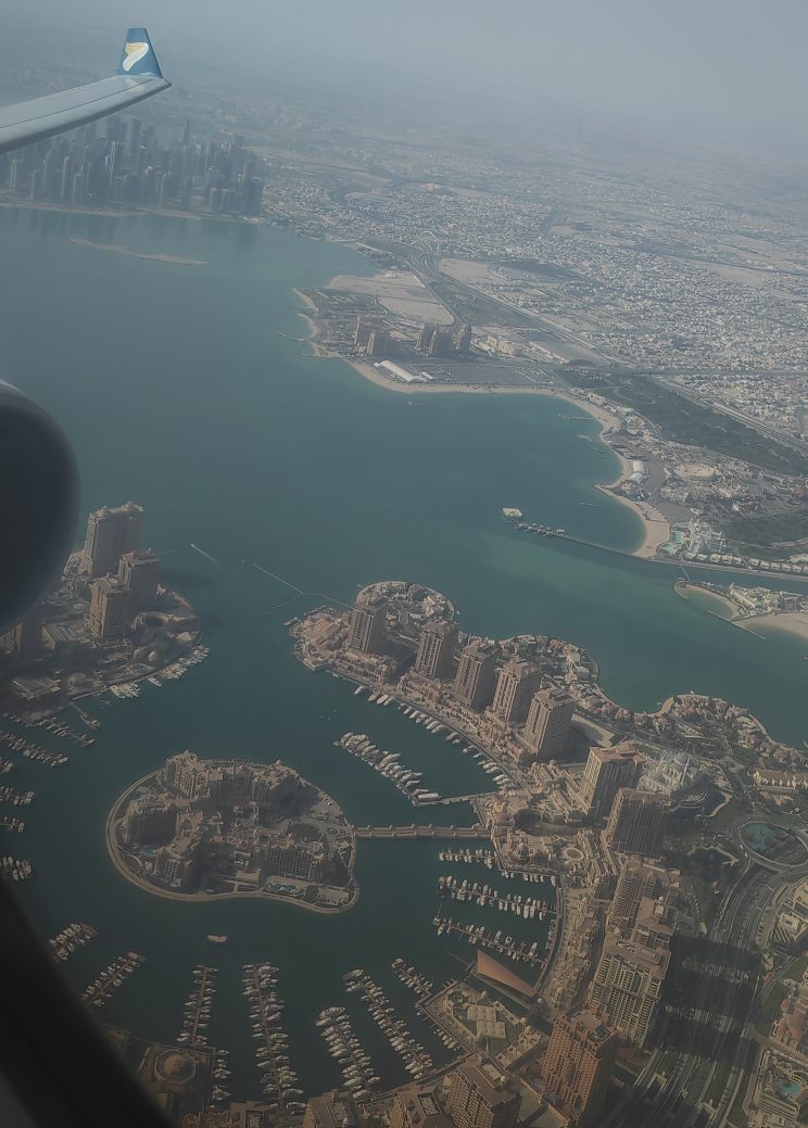 Flying Out Of Doha