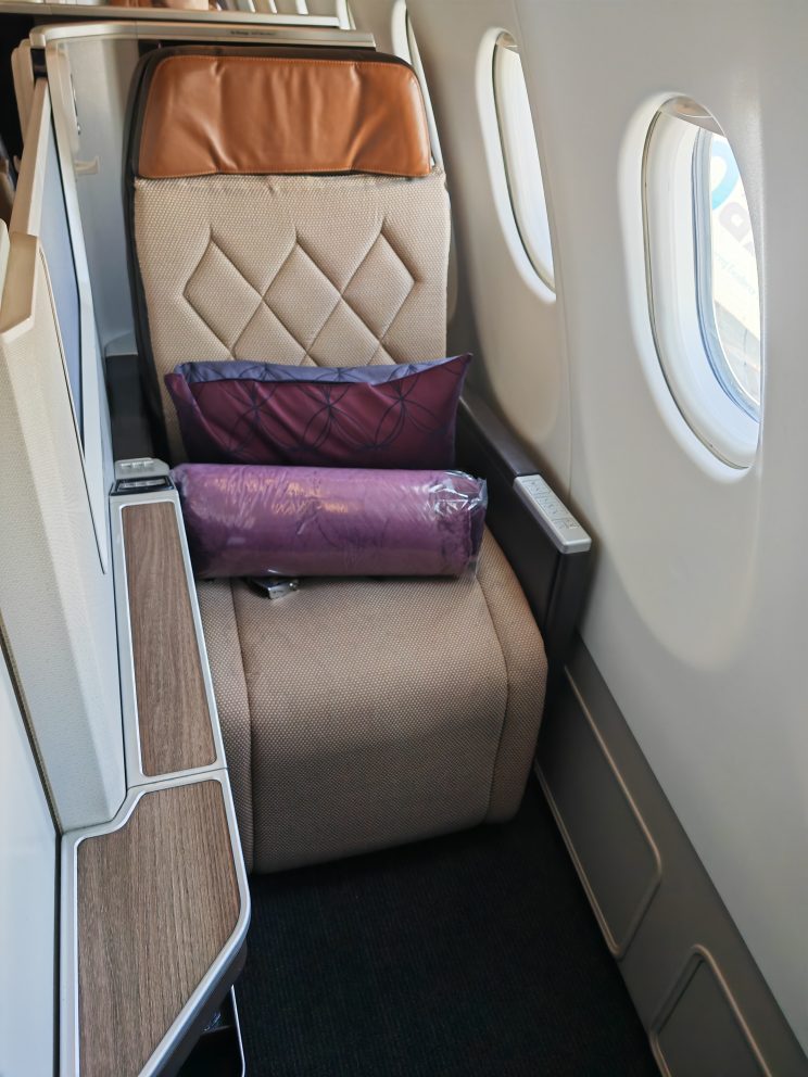 Qatar Airways First Class To Amman Suite 10A Window