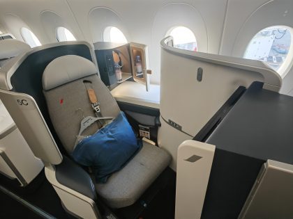 Air France A350 Business Class Seat