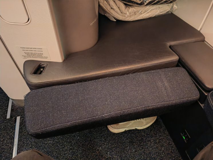 Finnair AirLounge Footrest Extended