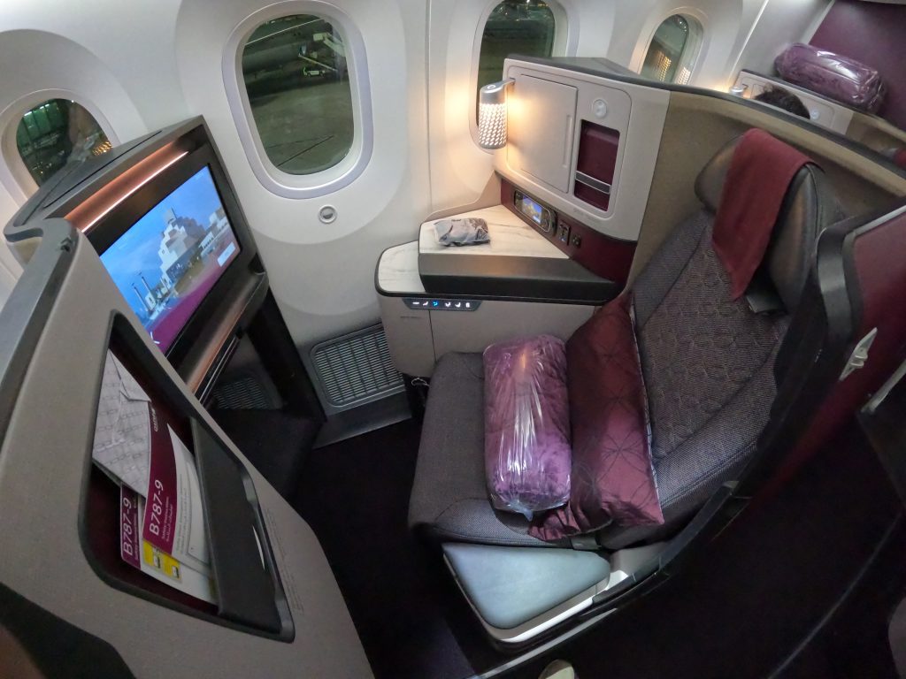 Qatar Airways Mini QSuite On 787-9
