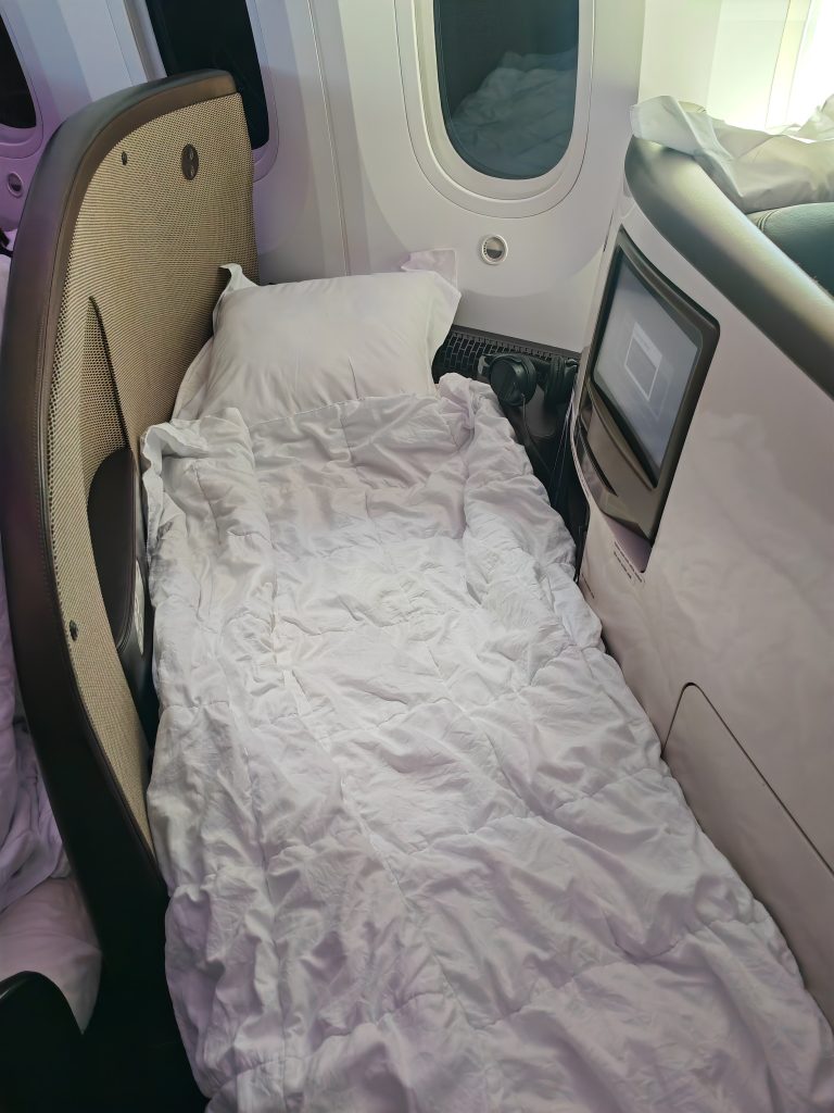 Virgin Atlantic 787 Upper Class Bed