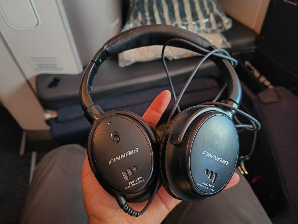 Finnair Business Class Headphones