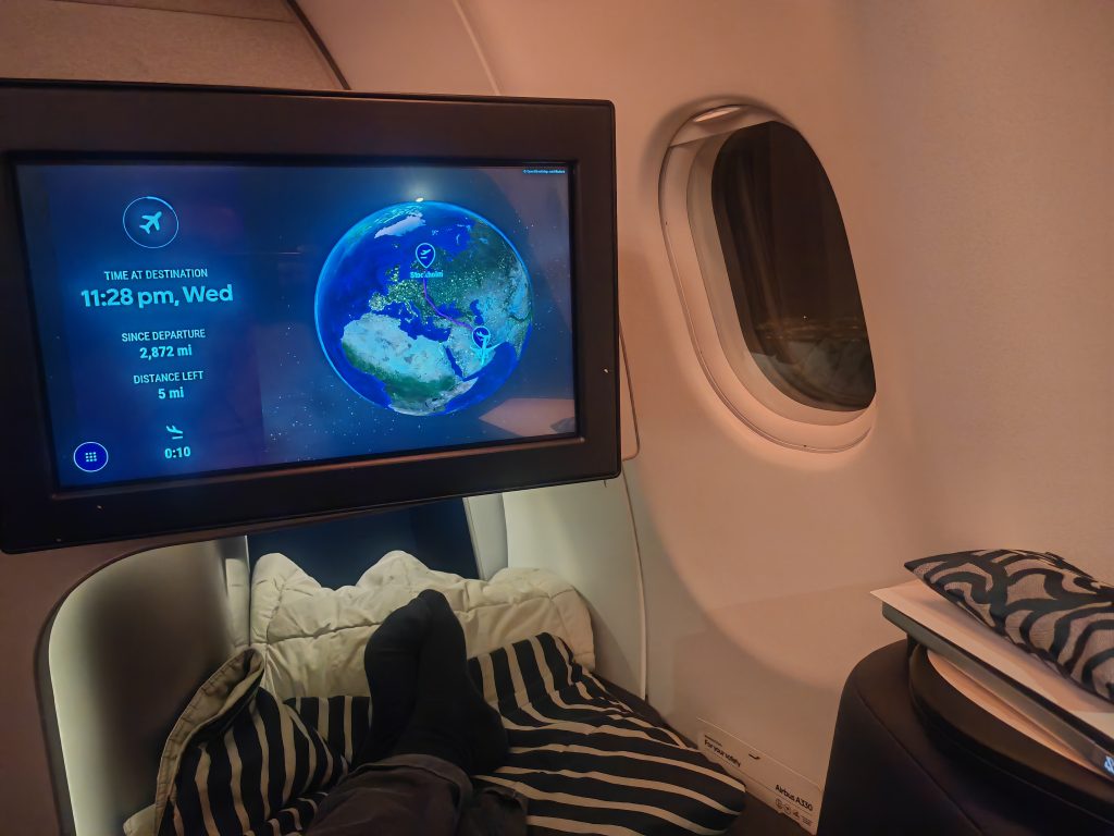 Finnair Business Class Stockholm to Doha
